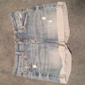 Jean shorts